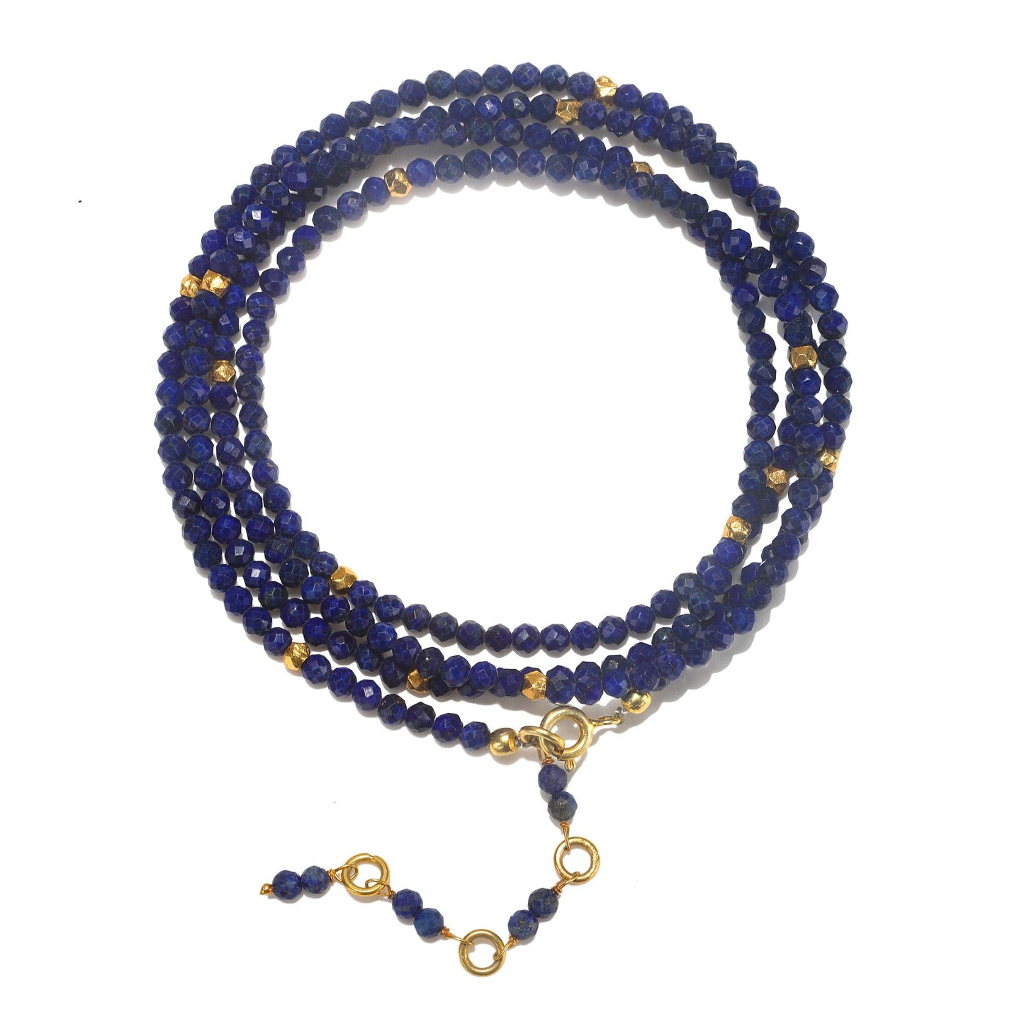 Lapis + Gold Vermeil Bracelet