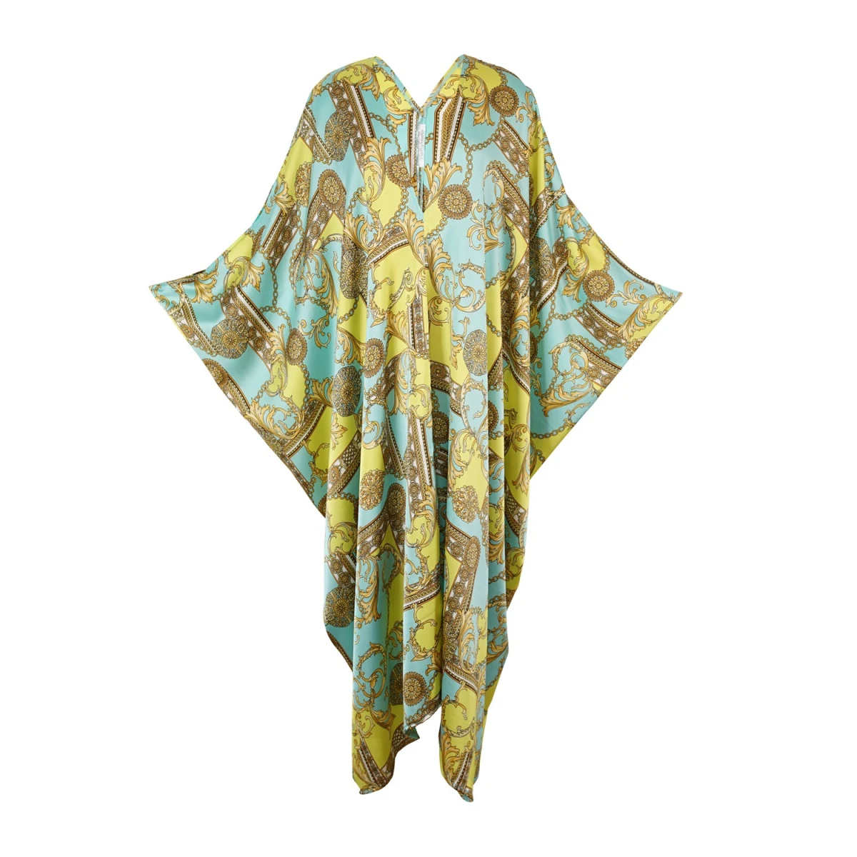 Kaftan Dress - Teal splendor