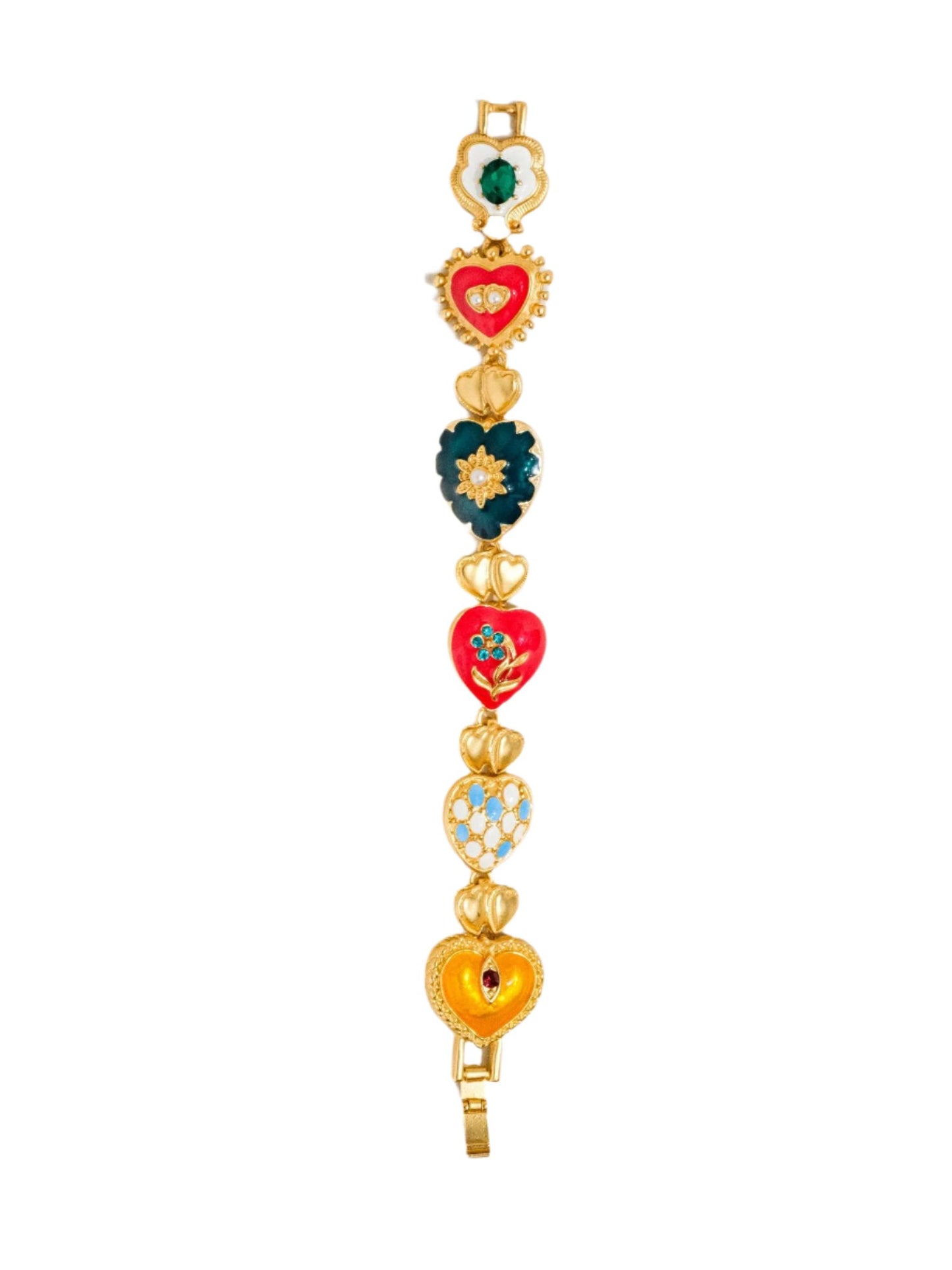Baroque Heart Bracelet
