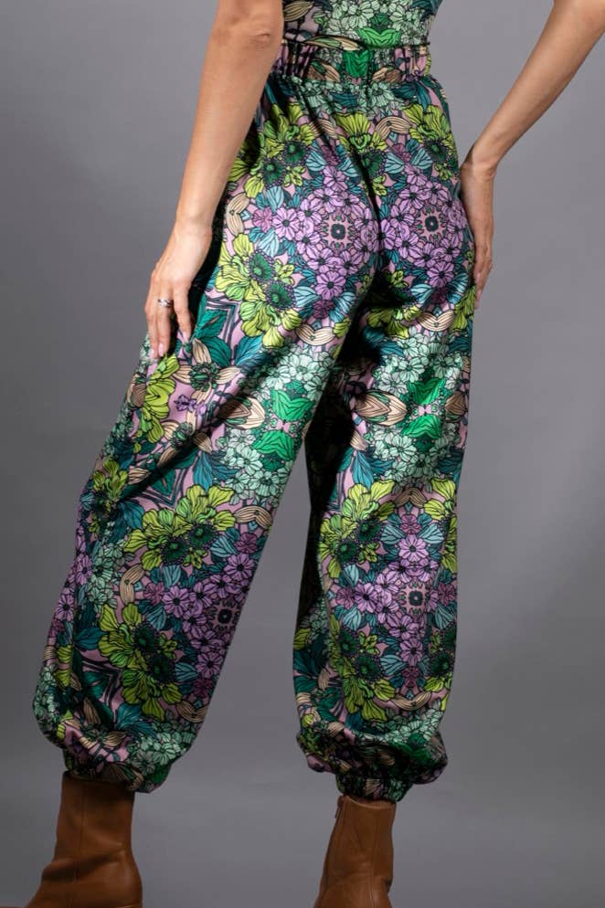 Harem pants - Vintage green