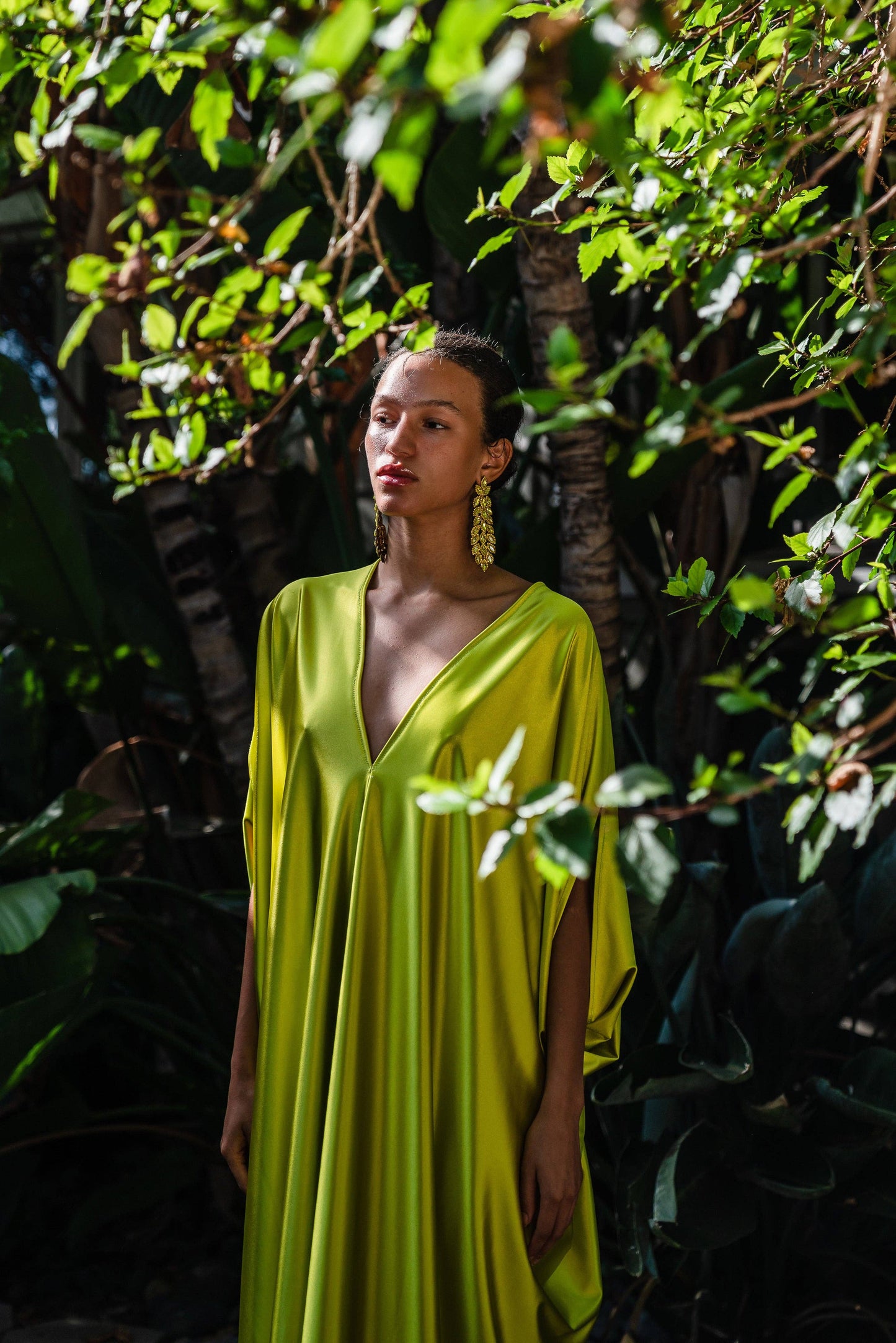 Kaftan - Lime Grove Shimmer