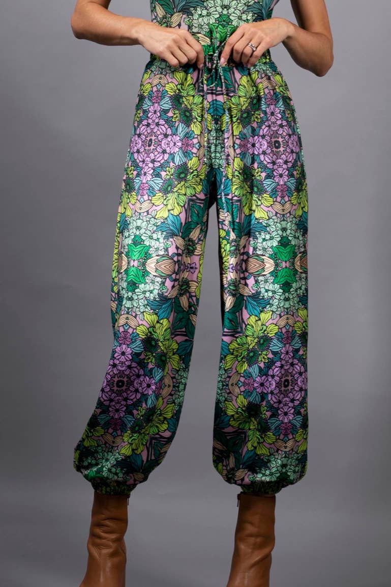 Harem pants - Vintage green