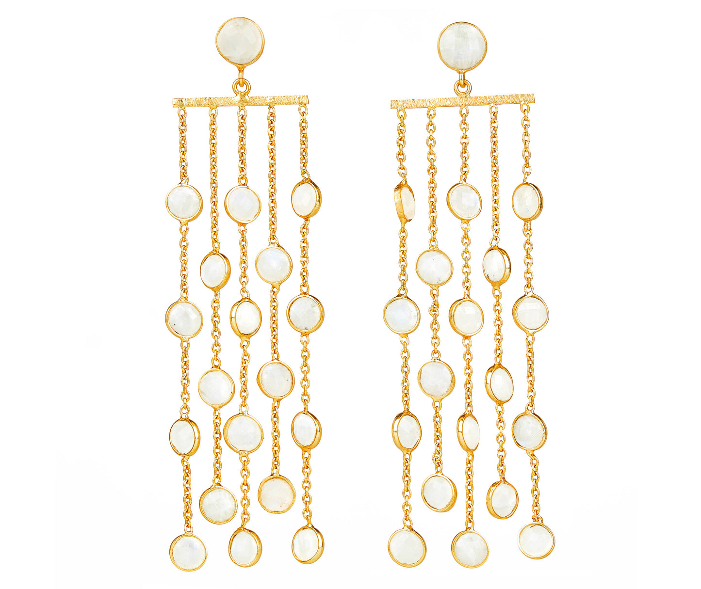 Chandelier Earrings - Moonstone